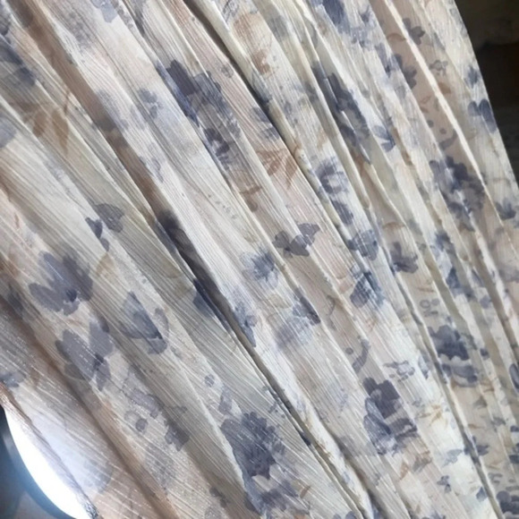 En Saison Kika Pleated Blue Floral Skirt Size S - Picture 7 of 11